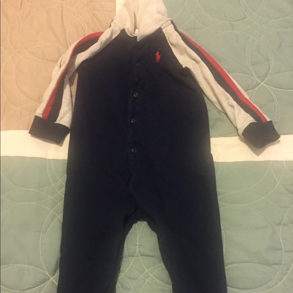 Lot of Ralph Lauren Rompers/one-piece footsies